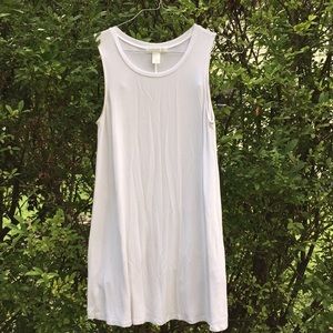 Simplistic white dress